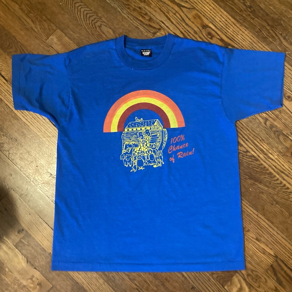 Vtg Noah’s Ark screenstars single stitch tee - Picture 2 of 4